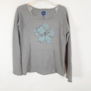 (3 for $25) Life is Good Grey Sweatshirt Size S